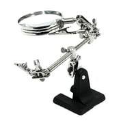 Gymnture Adjustable Magnifying Glass with Alligator Clip for Welding and Repair